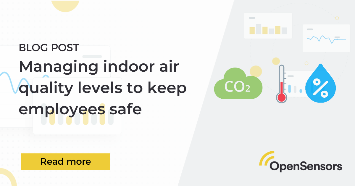 Managing indoor air quality levels to keep employees safe