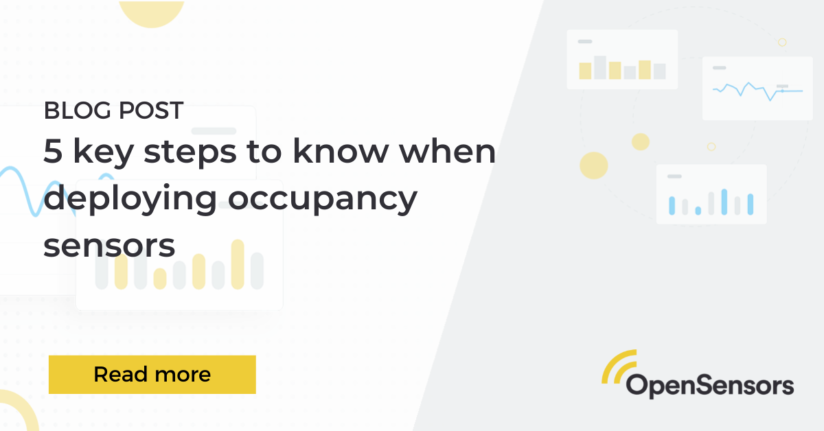 5 key steps to know when deploying occupancy sensors