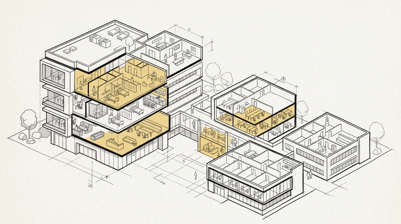 NHS Estate optimisation & workplace strategy