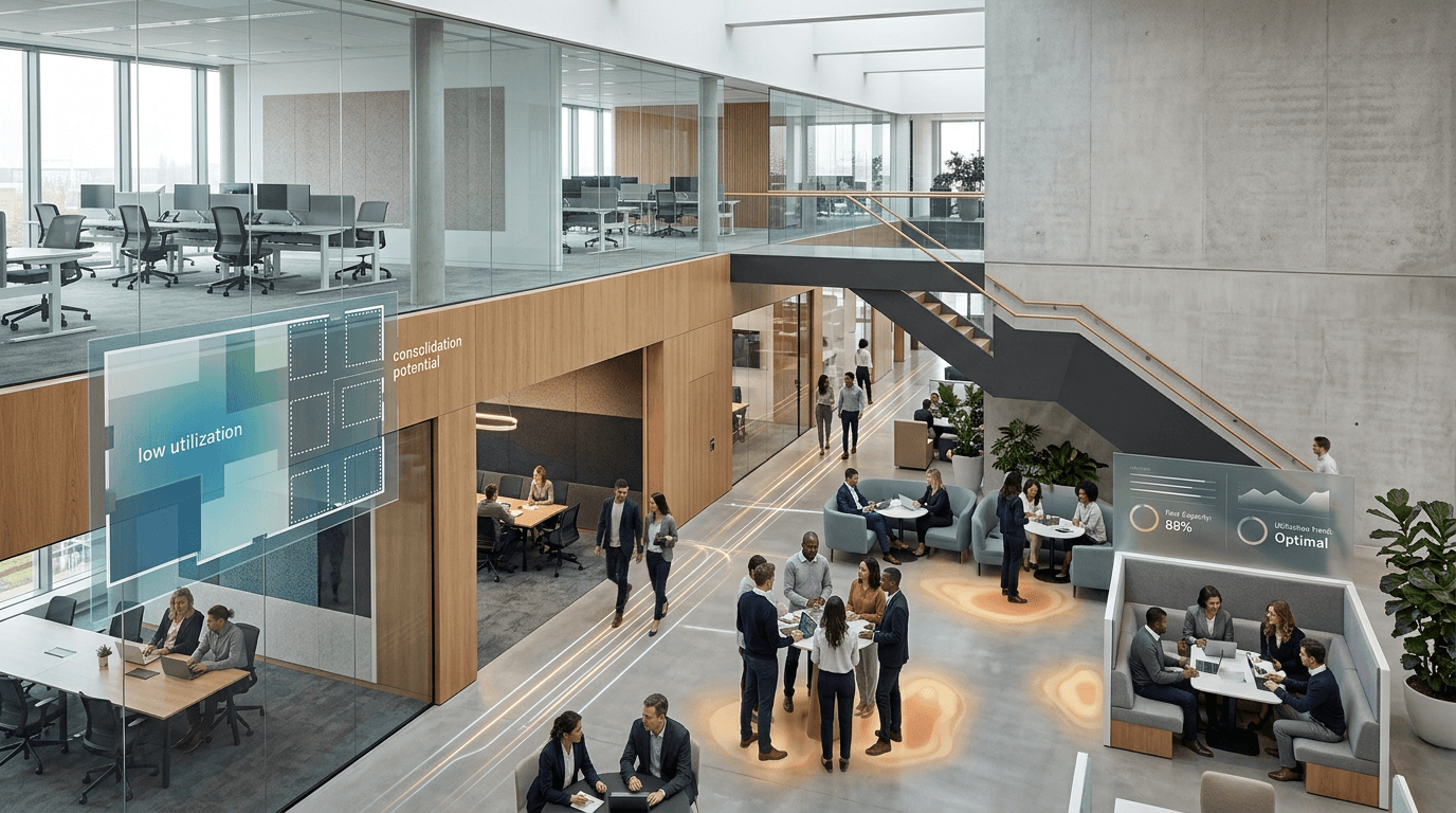 Reducing real estate footprint